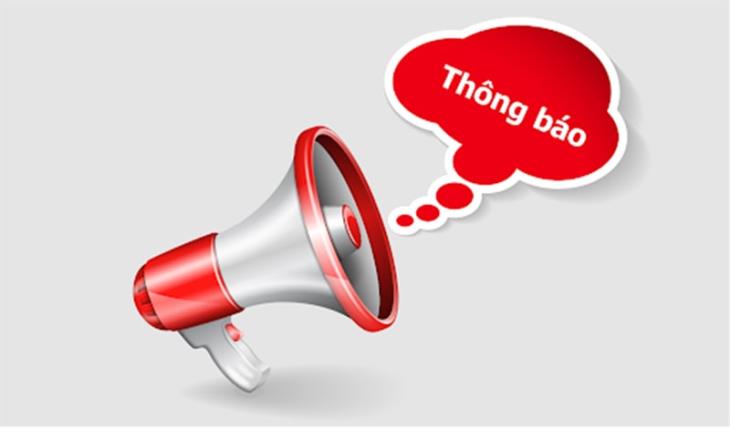 Thông báo Danh sách người thực hành 